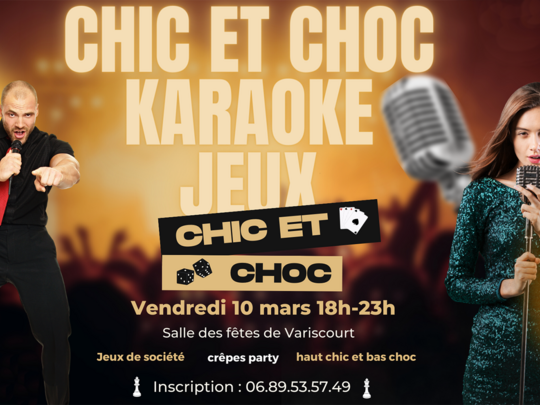 Activ'Jeunes 12-17 ans - Champagne Picarde - Soirée Karaoké Chic et Choc - Variscourt 