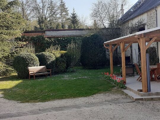 Gîte de l'abeille - Terrasse - Coucy-lès-Eppes